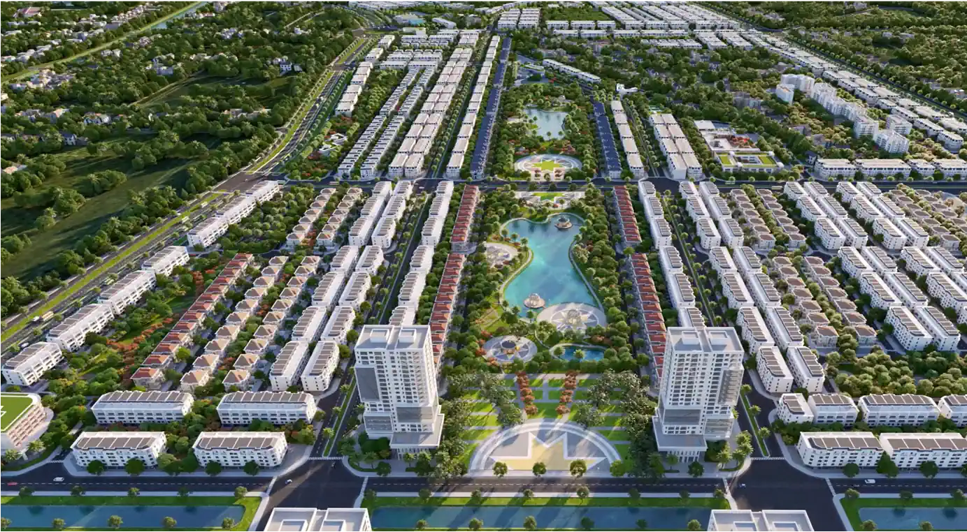 Phối cảnh khu đô thị Đồng Văn Central Park